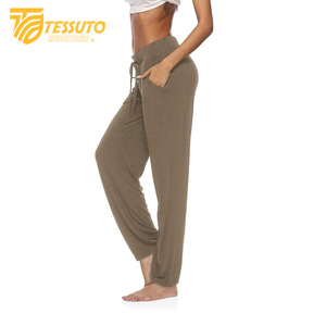 Short de course taille haute en coton/polyester pour femmes pour femmes Fitness Sports Yoga Pantalon avec doublure intérieure Séchage rapide - Product Image 6