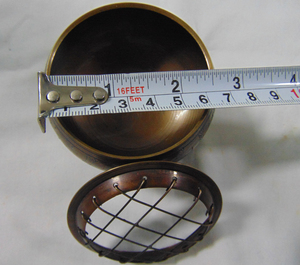 Quemador de incienso de carbón polaco antiguo Quemador de incienso de metal de último diseño de India Precio - Product Image 5