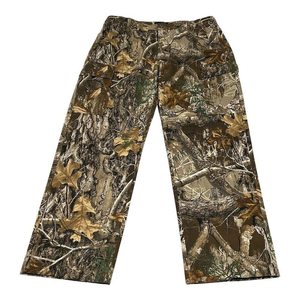 Pantalones de caza de camuflaje de algodón 100% para hombre, estilo callejero ligero con patrón recto y cintura media y estilo frontal plano - Product Image 1