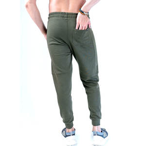 Venta al por mayor personalizado liso ropa deportiva Slim Fit hombres High Street estilo forro polar transpirable a prueba de viento Jogger pantalones con bolsillos - Product Image 2