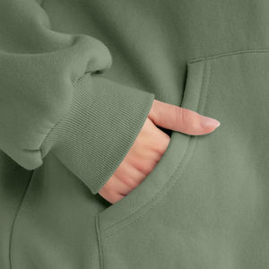 Sudaderas con capucha de invierno de gran tamaño para mujer Casual Slim Fit Color personalizado última moda al por mayor cálido con cuello con capucha - Product Image 5