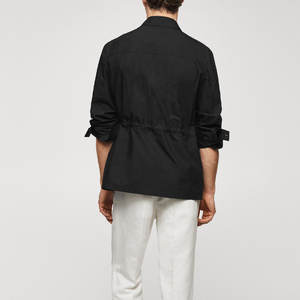 แจ็คเก็ตผู้ชายผ้าฝ้าย 100% จากโรงงานโดยตรง บริการ OEM รับผลิตตามแบบ สไตล์ไฮสตรีท คุณภาพสูง ผ้าแคนวาส สำหรับฤดูหนาว ราคาส่งถูก - Product Image 3