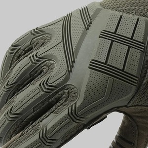 Cómodos guantes de ciclismo deportivos diarios para hombre con palma de cuero grueso transpirable y correa de muñeca ajustable - Product Image 4