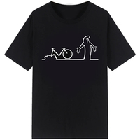 Camisetas La Linea the Line Osvaldo Cavandoli, Estilo Urbano para Hombre y Mujer, Cuello Redondo, Diseño Casual con Logotipo Frontal