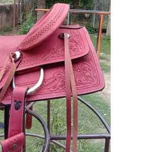 Selle de plaisir Western Saddle TreeLess Barrel de l'Inde pour Horse Tack et les courses de chevaux anglaises - Product Image 4