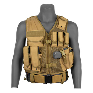 OEM Good Quality Tactical Vest <b>Pouch</b> Camouflage Mesh Design Waterproof Oxford <b>for</b> Training Cheap Price - Product Image 1
