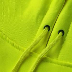 Logotipo personalizado 3M Ropa DE SEGURIDAD Hi vis Sudadera con capucha EN20471 Sudadera fluorescente Sudadera con capucha reflectante - Product Image 6