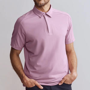 เสื้อโปโลผ้าสแปนเด็กซ์โพลีเอสเตอร์ทรงสลิมฟิตพิมพ์ลายโลโก้ขนาดใหญ่พิเศษ - Product Image 4