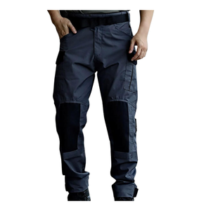 Vente en gros de pantalons cargo tactiques extensibles et respirants pour hommes avec logo personnalisé Accessoires de sport imperméables - Product Image 4