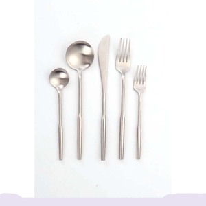 Precio de fábrica indio moderno, cuchillo, tenedor, cuchara, cubiertos de acero inoxidable, juego de cubiertos de lujo para boda para Hotel, restaurante, cena - Product Image 1
