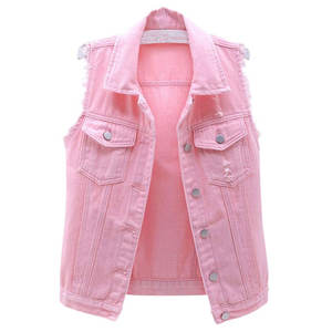 Gilet en jean streetwear pour femmes, respirant, gilet de motard pour femmes, gilet en jean de haute qualité pour femmes, mode moto - Product Image 1