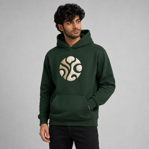 Sudadera con Capucha de Alta Calidad para Hombre con Estampado en Relieve, Tela Cómoda y Estilo Moderno para Uso Urbano Informal - Product Image 6