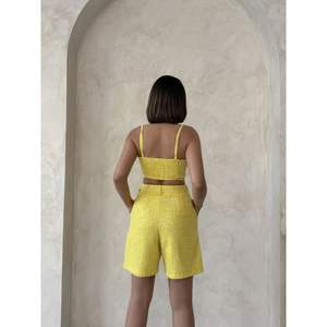 Ensemble de shorts en jean à paillettes pour femmes, vente en gros, design unique - Product Image 1