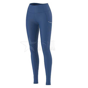 Collants d'équitation d'hiver pour femmes de haute qualité Active Full Seat Silicone Jodhpurs Culottes en couleurs personnalisées - Product Image 4