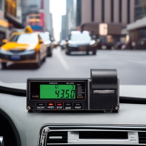 Order Online GPS Taxi Meter With Printer LCD & LED Display