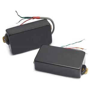 Pastillas de <span class=keywords><strong>guitarra</strong></span> eléctrica estilo LP, 4 cables, 6 cuerdas, Humbucker cerrado - Product Image 3