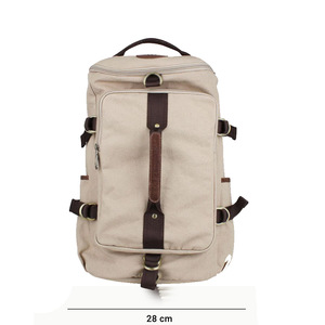 Sac à dos en toile unisexe imperméable motif à carreaux Sac à couches pratique et multifonctionnel pour bébé pour parents - Product Image 1