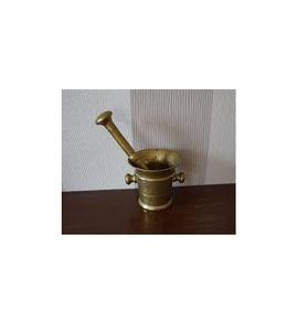Gold Brass Metal <b>Mortar</b> & Pestle Herb Savor Metal and Brass <b>Mortar</b> & Pestle for Manufacture - Product Image 1