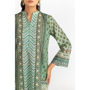 ชุดลำลองลายพิมพ์สำหรับฤดูร้อน IUSTKSD-2232 3 ชิ้น สำหรับสุภาพสตรีทำงาน - Product Image 3