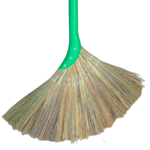 ไม้กวาดหญ้าธรรมชาติเวียดนามด้ามจับยาวสำหรับกวาดบ้าน/ไม้กวาดทำมือฟางนุ่มขายส่ง - Product Image 6