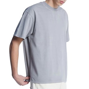 T-shirt en coton pour homme, coupe confortable, best-seller de la saison, vente en gros, tee-shirt décontracté de rue, fabricant de marque privée - Product Image 2