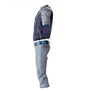 Uniformes de Béisbol Transpirables de Alta Calidad, 100% Poliéster, Personalizables, Diseño Holgado para Equipos - Product Image 3