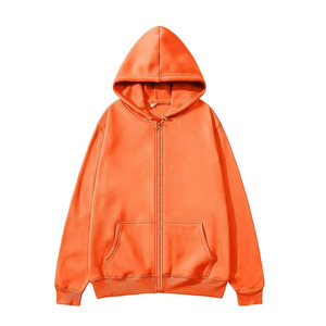 Sudadera con Capucha y Cremallera para Hombre, Diseño OEM, Parches de Chenilla, Tallas para Adultos, Ropa Deportiva ODM, Ropa Deportiva de Otoño, 100% Algodón - Product Image 4