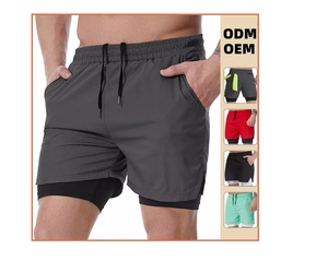 Mode personnalisée Short de surf pour hommes en maille de polyester Vêtements de plage Style décontracté Respirant Toutes les tailles XS XXS Logo personnalisé en toile - Product Image 4