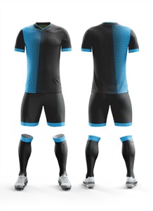 Conjuntos de camisetas de fútbol con sublimación, camisetas de media manga para equipos profesionales, uniformes de fútbol ligeros personalizados - Product Image 5