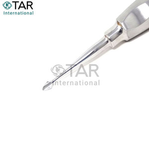 Cirugía dental de grado premium Bernard Spade elevador de punta de raíz curva cóncava 63 instrumentos médicos dentales de acero inoxidable - Product Image 6