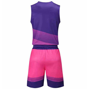 Uniformes de basket-ball sans manches sur mesure, 100 % polyester, respirants, évacuant l'humidité, anti-UV, durables, grandes tailles, conception OEM - Product Image 5