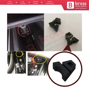 ชุดซ่อมรางซันรูฟแบบพาโนรามา BSR533 พร้อมกรอบกระจก ตัวเลื่อน ตัวนำ ตัวยึด และคลิป สำหรับ W205 W169 W176 W177 W245 W242 C207 C - Product Image 5