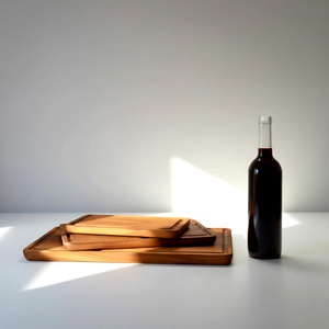 Planche à découper en bois massif de qualité supérieure, artisanale, durable, pour la cuisine quotidienne, au prix le plus bas - Product Image 4