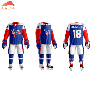Vêtements de sport Prix de gros Uniforme de maillot de hockey sur glace Qualité supérieure Style unique Uniforme de hockey sur glace - Product Image 6