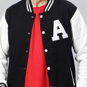 Dernières vestes d'université avec logo personnalisé pour hommes et femmes Vestes d'université en chenille Logos Vestes de baseball Broderie en laine et cuir - Product Image 2