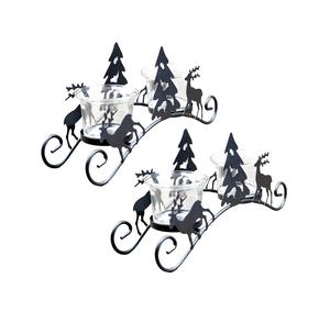 Set of 3 Different Shapes <b>Gold</b> Polished Metal Iron Candlestick Holders with Unique Designs Perfect for Elegant Tabletop Decor - Product Image 2