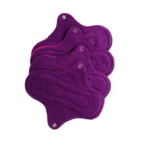 Fleurette แผ่นอนามัยและผ้าอนามัยแบบใช้ซ้ำได้ผ้า S-XXL ขนาดเป็นมิตรต่อสิ่งแวดล้อมและซักได้ - Product Image 2