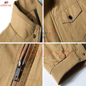 เสื้อกันลมผ้าไนลอนน้ำหนักเบาสำหรับผู้ชายเสื้อแจ็คเก็ตคาร์โก้ออกแบบได้ตามต้องการ100% กันน้ำ - Product Image 6