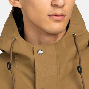 เสื้อปาร์เกอะหางปลาของผู้ชายเสื้อปาร์กาแบบหางปลาออกแบบโลโก้ได้ตามต้องการ - Product Image 4