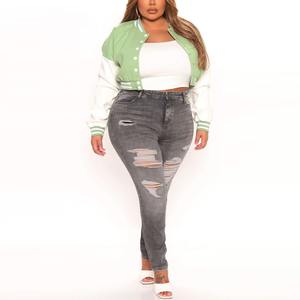 Veste universitaire respirante pour femmes 100% coton écologique Logo personnalisé/couleur haute légèreté disponible tarif de gros - Product Image 6