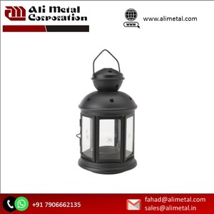 Modern Wood Candle Holder <b>Lantern</b> with Natural Frame Design for Everyday and <b>Christmas</b> Decorative Additions - Product Image 2