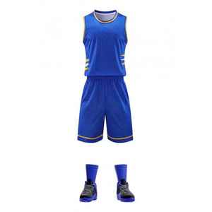 Maillots de basket-ball pour hommes, enfants et jeunes personnalisés maillot de basket-ball vierge en maille réversible imprimé uniforme de basket-ball personnalisé - Product Image 3
