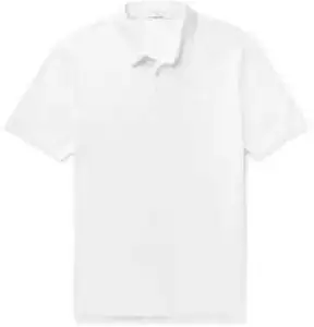 100% camiseta Polo de algodón marca personalizada su logotipo Camiseta de algodón de gran tamaño para hombres camiseta Polo de algodón orgánico lavable de secado rápido para hombres