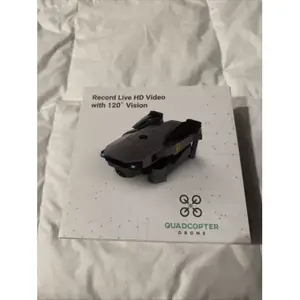 Drone quadrirotor professionnel pour l'enregistrement vidéo HD en direct pour débutants avec caméra 4K Vision à 120 degrés - Product Image 1