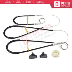 BWR57 Kit de réparation de lève-vitre porte avant gauche ou droite pour Lupo 6E1 6X1 Arosa 6H1 1998-2005 hayon 3 portes 6X0837461 - Product Image 6