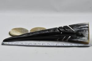 Natural Buffalo Horn <b>Table</b> <b>Coasters</b> Handmade Rustic Drink Accessories High Quality - Product Image 2