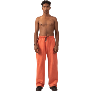 Diseño holgado para hombre de gran tamaño de peso pesado 100% algodón forro polar cordón recinto bolsillos profundos Casual - Product Image 2