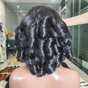 Extensiones de Cabello Humano, Trama Doble, Rizadas y Voluminosas, Cabello Teñido, Cabello Virgen Vietnamita, 100g, GUGU HAIR para Cabello Negro - Product Image 5