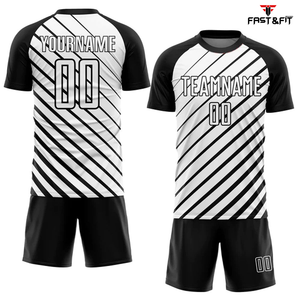 Vente chaude conception populaire sublimation personnalisée 100% vêtements de football en polyester ensemble d'uniformes de football sur mesure - Product Image 2