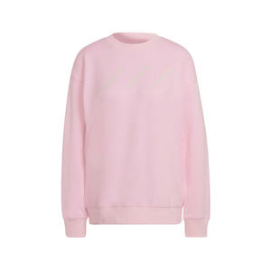 Sweat-shirt actif pour femme avec logo Adidas, couleur : rose, 100 % authentique - Product Image 1